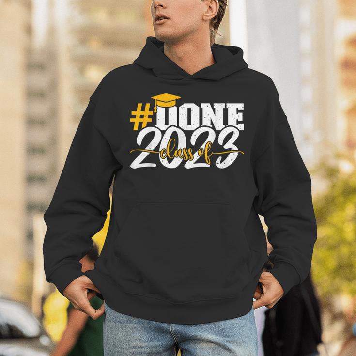 Done Class Of 2023 Graduation For Her Him Grad Seniors 2023 Unisex Hoodie