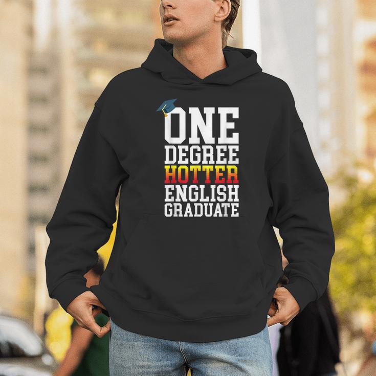 English Major Shirt Now Hotter By One Degree Graduation Unisex Hoodie