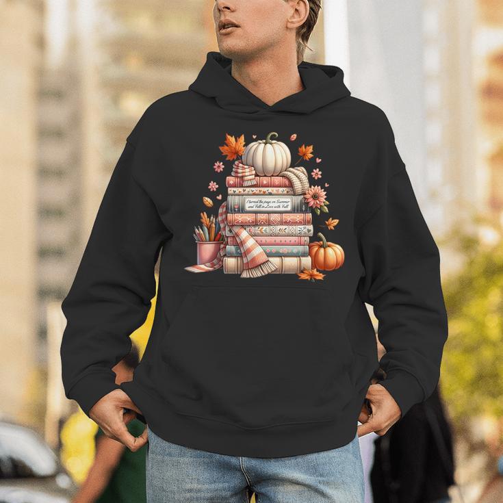 Fall Colors s I Love Fall s Books & Pumpkins Unisex Hoodie Fall Colors s I Love Fall s Books & Pumpkins Unisex Hoodie