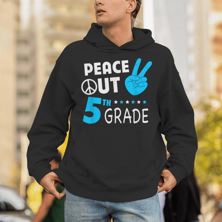 Fifth Grade Graduation Peace Out 5th Grade Boys Unisex Hoodie