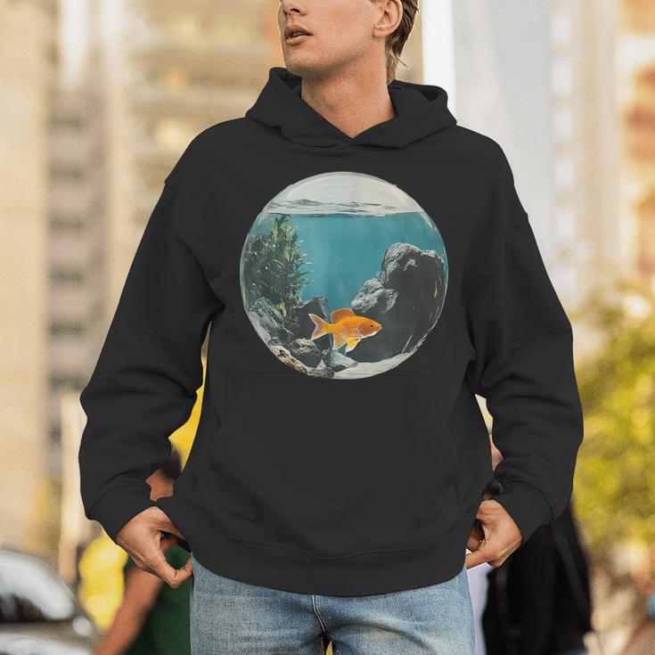 Fish Bowl Frutiger Aero Y2K Retro Vibes Unisex Hoodie Fish Bowl Frutiger Aero Y2K Retro Vibes Unisex Hoodie