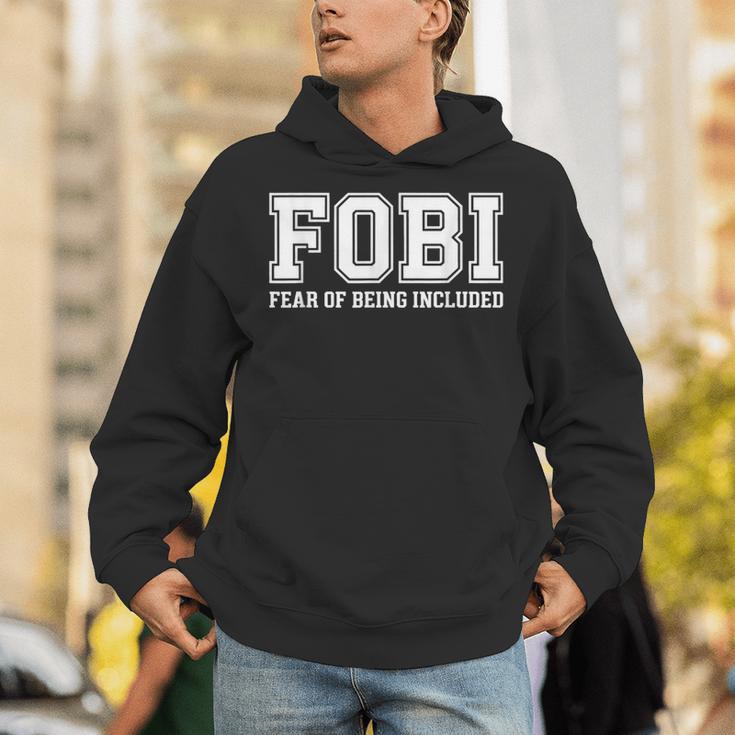 FOBI Fear Of Being Excluded Introverts Unisex Hoodie FOBI Fear Of Being Excluded Introverts Unisex Hoodie