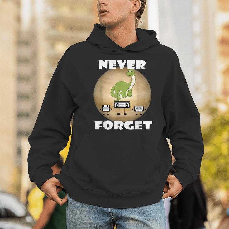 Never Forget Women Men Never Forget Men Nostalgia Unisex Hoodie