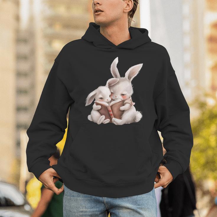 Funny Book Reading Quote For Women And Girls Rabbits Unisex Hoodie Funny Book Reading Quote For Women And Girls Rabbits Unisex Hoodie