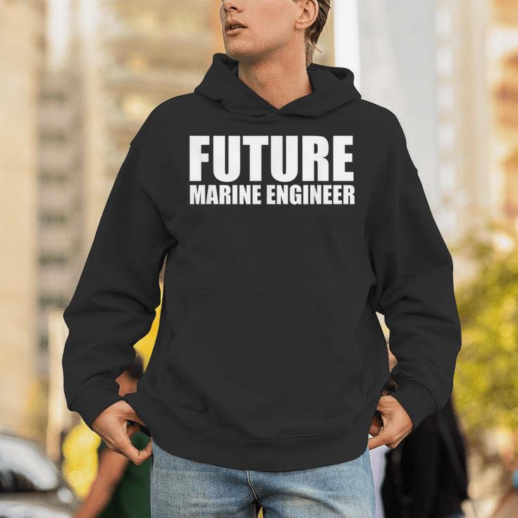 Future Marine Engineer College Graduate Graduation Unisex Hoodie