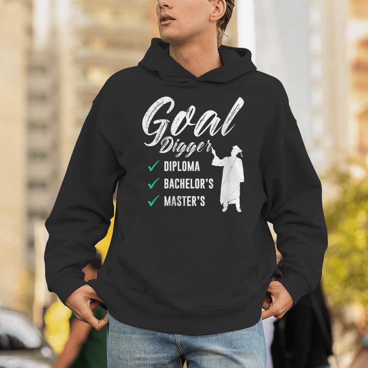 Goal Digger Diploma Master s Bachelor s Master Graduation Unisex Hoodie