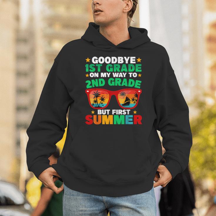 Goodbye 1st Grade First Summer Graduation Last Day Boys Unisex Hoodie
