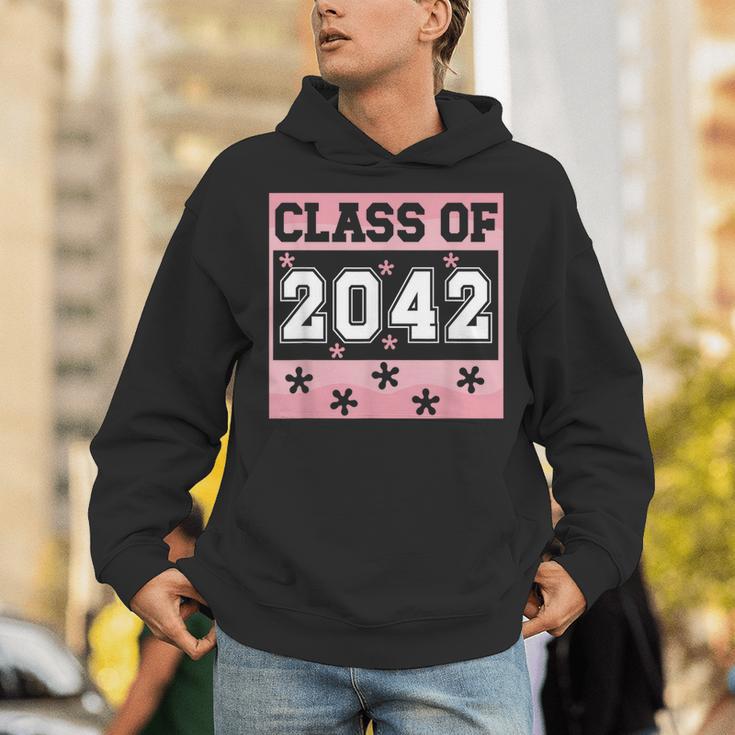 Graduating Class Of 2042 First Day Of School 2042 Graduation Unisex Hoodie