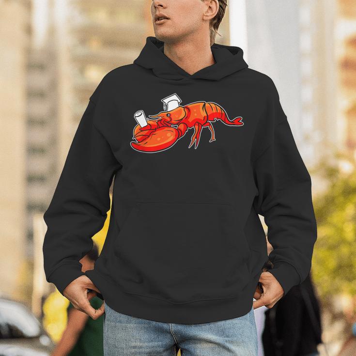 Graduation Bachelor Master Doctor PhD Study School Lobster Unisex Hoodie
