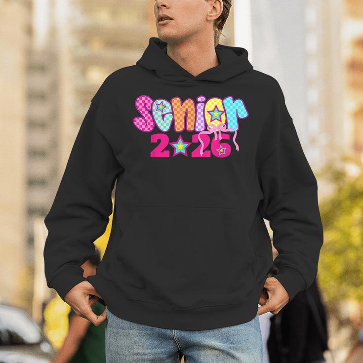 Graduation Class Of 2026 Senior Pink Coquette Bow 2026 Grade Unisex Hoodie