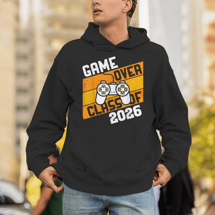 Graduation Video Gamer Game Over Class Of 2026 Senior Unisex Hoodie