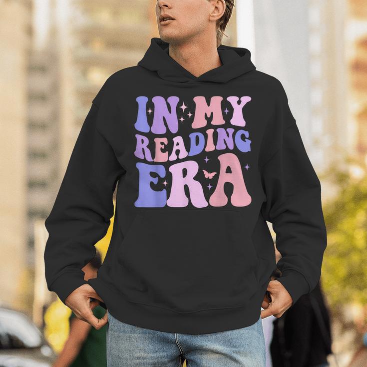 Groovy In My Reading Era Book Lovers Book Reader Unisex Hoodie