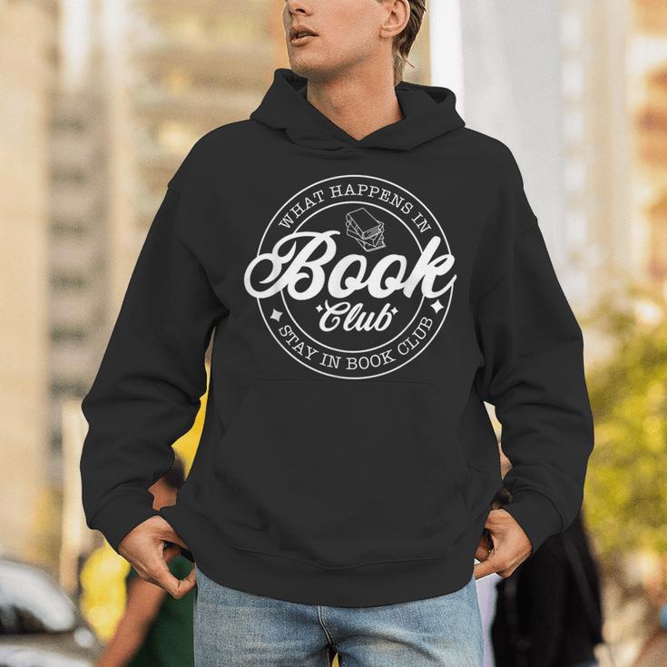 What Happens In Book Club Stays In Book Club Book Lover Unisex Hoodie What Happens In Book Club Stays In Book Club Book Lover Unisex Hoodie