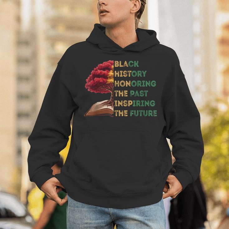 Honoring Past Inspiring Future History Month Tree Book Unisex Hoodie