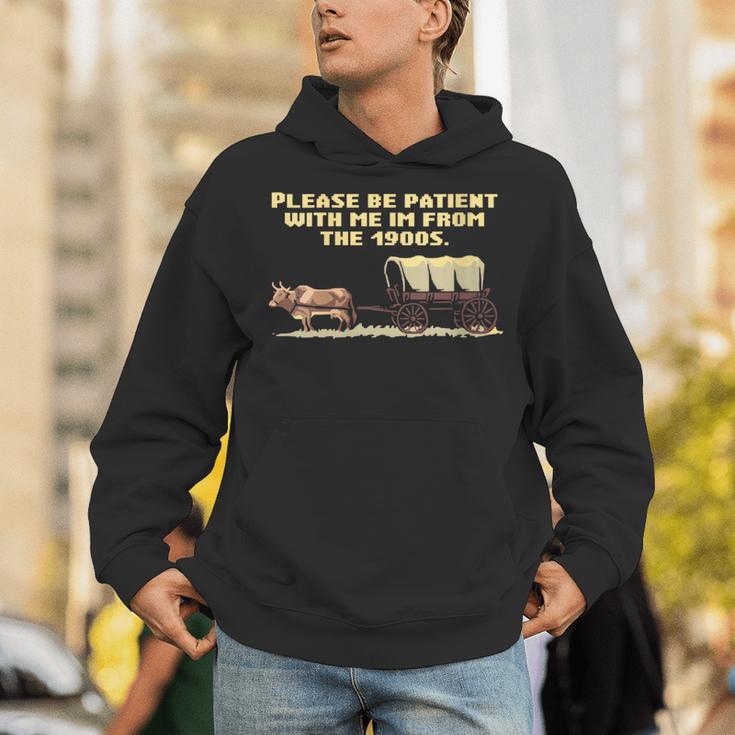 I'm From The 1900s Retro Wagon Unisex Hoodie