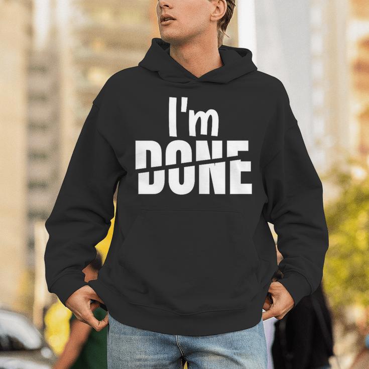 I'm Done Sarcastic Introvert Introversion Unisex Hoodie I'm Done Sarcastic Introvert Introversion Unisex Hoodie