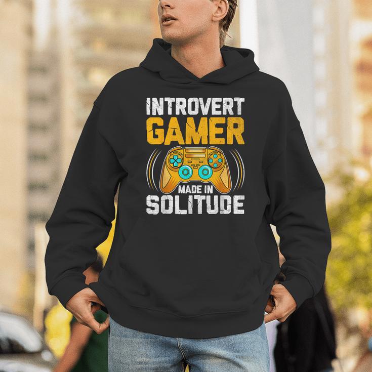 Introvert Gamer Video Games Anti Social Team Player Unisex Hoodie