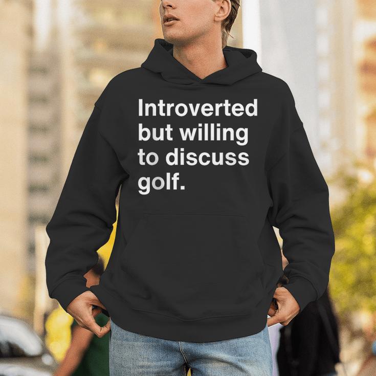 Introvert Golf Introverted Golfer Unisex Hoodie Introvert Golf Introverted Golfer Unisex Hoodie