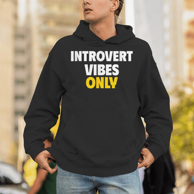 Introvert Vibes Only Unisex Hoodie Introvert Vibes Only Unisex Hoodie