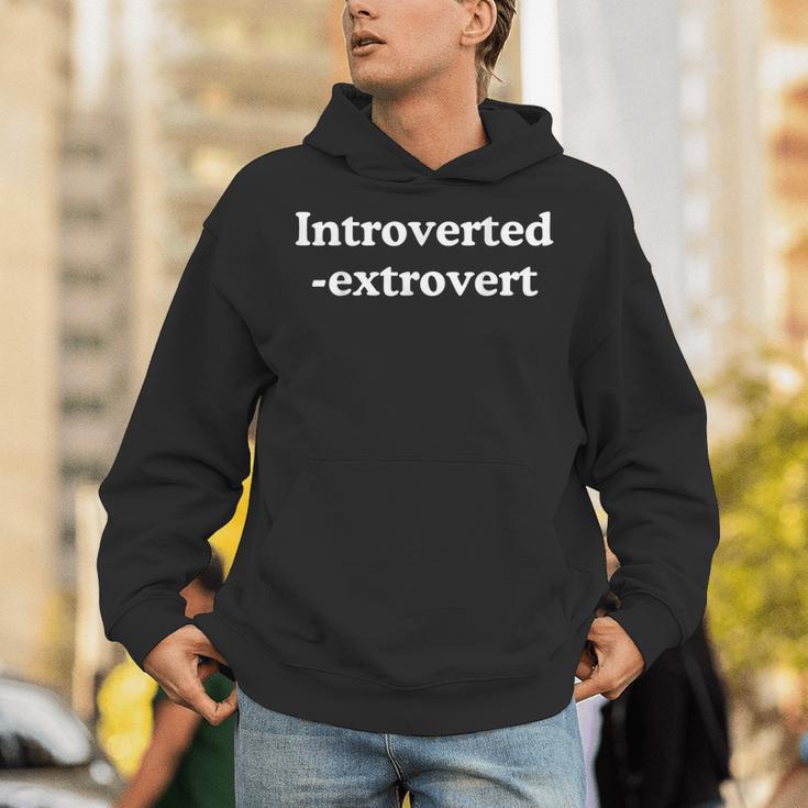 Introverted Extrovert Meme Introvert Unisex Hoodie Introverted Extrovert Meme Introvert Unisex Hoodie