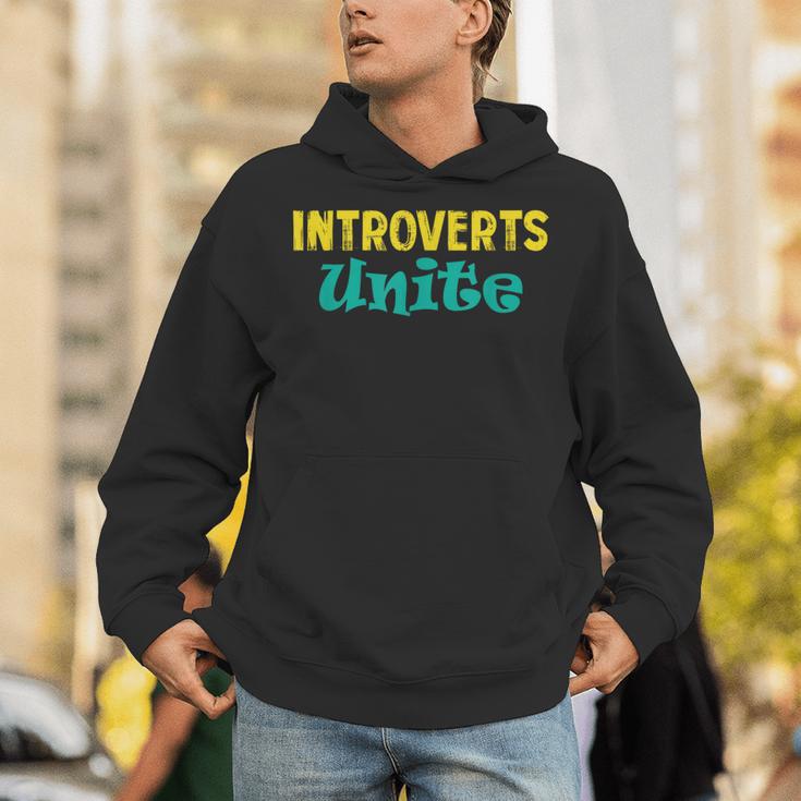 Introverts Unite I Introvert Unisex Hoodie Introverts Unite I Introvert Unisex Hoodie