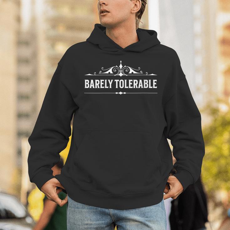 Jane Austens Hardly Bearable Book Quote Unisex Hoodie