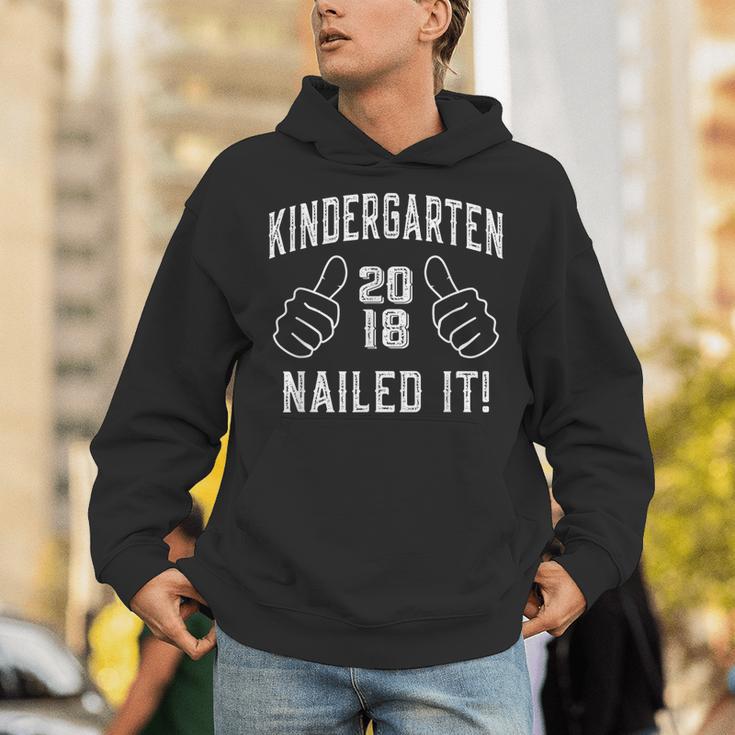 Kindergarten Graduation Shirt Nailed It 2018 Him Her Unisex Hoodie