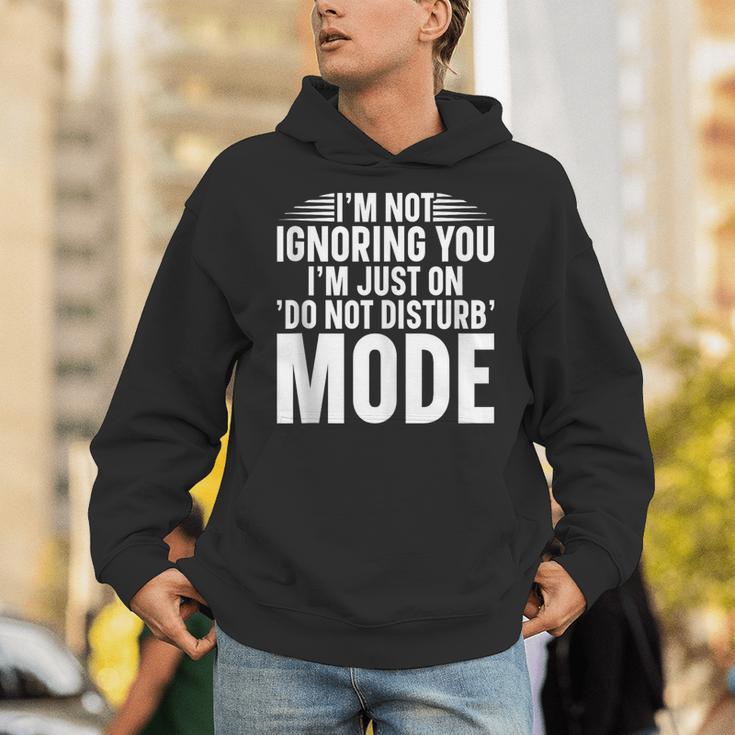Leave Me Alone Tee Introvert Humor Unisex Hoodie