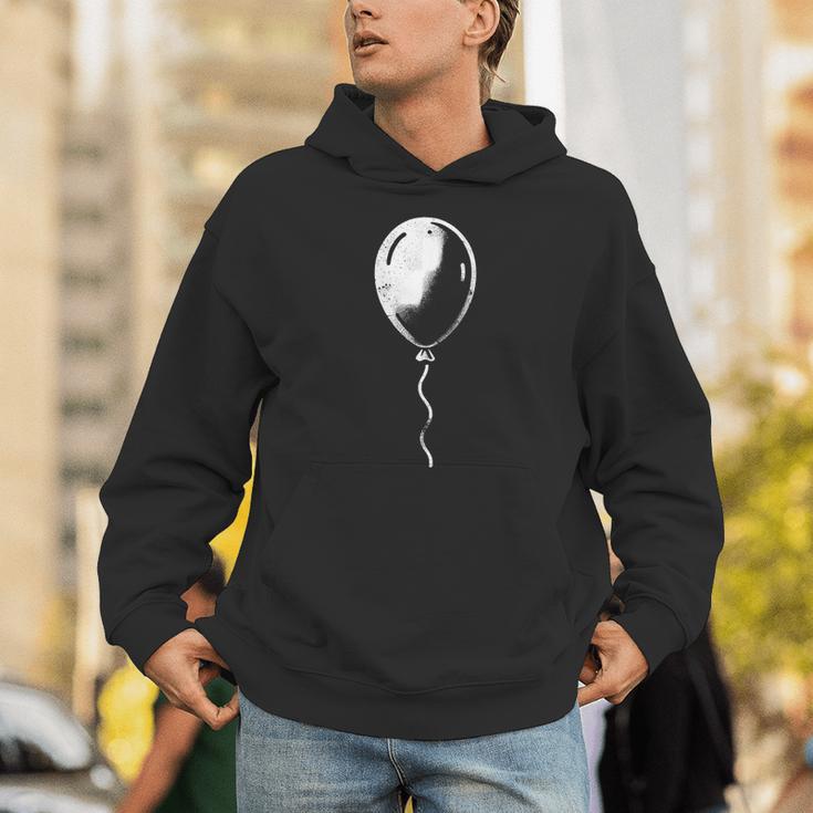 Lone Balloon Celebration Individualistic Introvert Party Unisex Hoodie