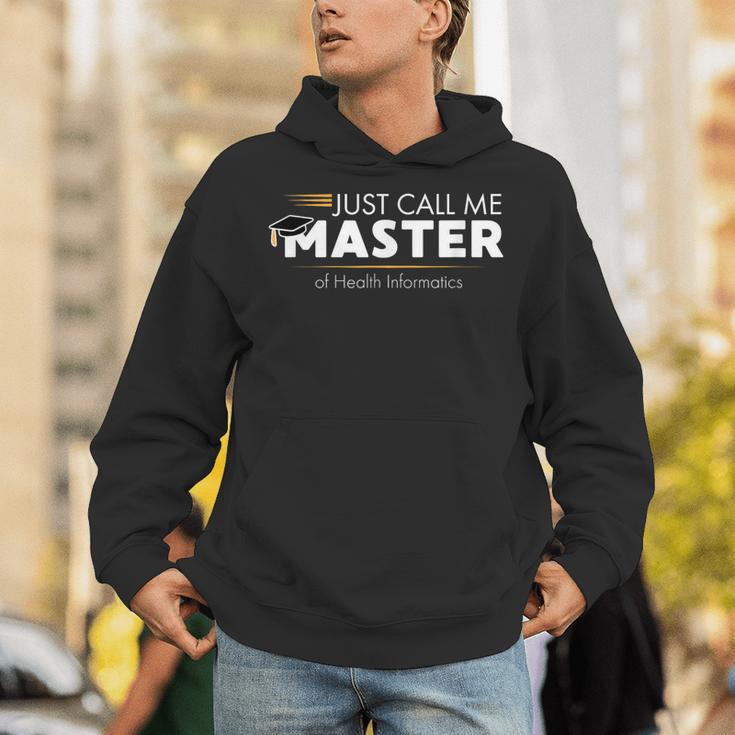 Master Of Health Informatics Shirt Graduation Unisex Hoodie
