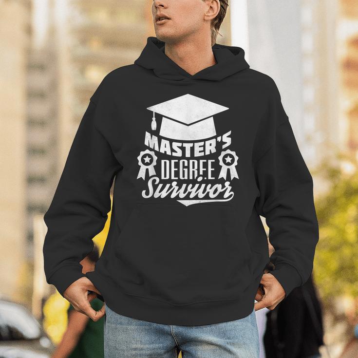 Master's Degree Survivor College Graduation Unisex Hoodie
