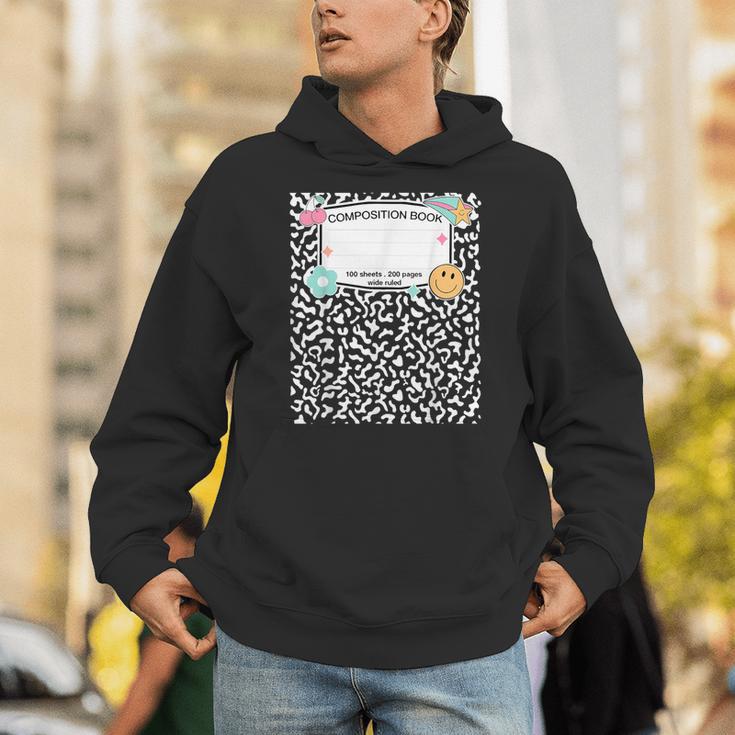Matching Group Halloween Teacher Composition Book Notebook Unisex Hoodie