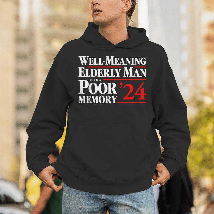 Well Meaning Elderly Man With A Poor Memory 2024 Unisex Hoodie