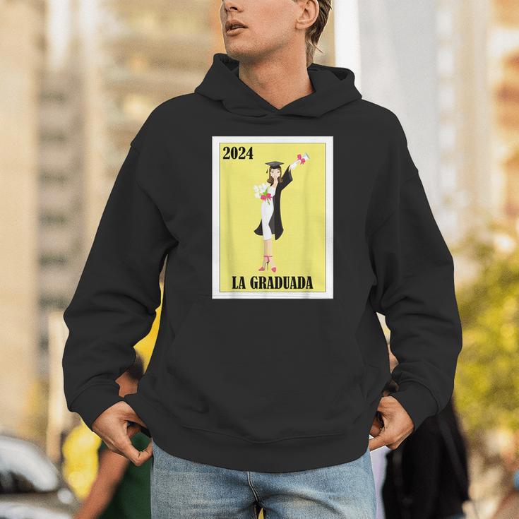 Mexican For Graduation La Graduada 2024 Unisex Hoodie