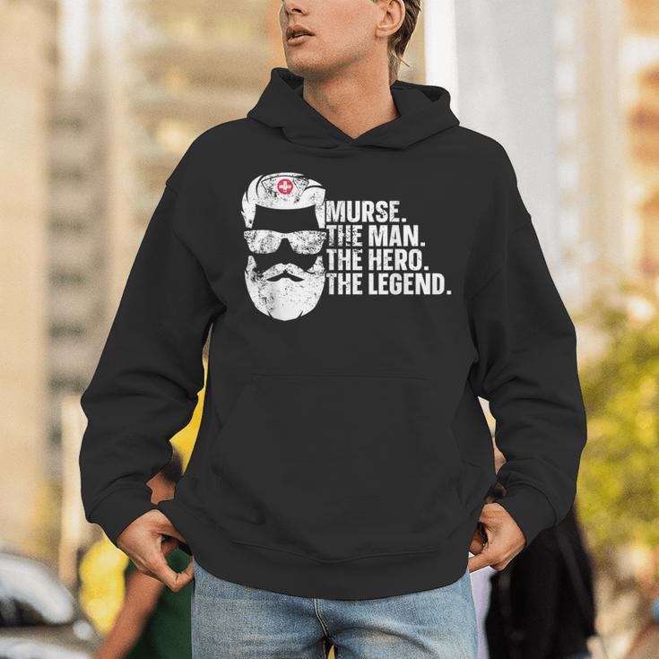 Murse Male Nurse Student Man Nurses Murse RN Graduation Week Unisex Hoodie