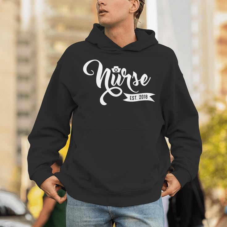 New Nurse 2018 Nursing School Graduate Graduation Shirt Unisex Hoodie