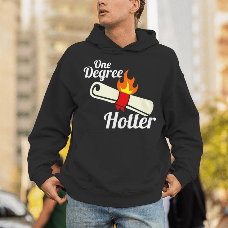 One Degree Hotter GraduationShirt For College Grads Unisex Hoodie
