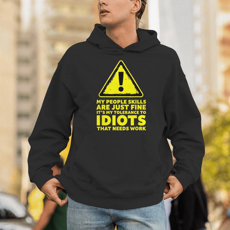 My People Skills Are Just Fine Sarcastic Introvert Unisex Hoodie My People Skills Are Just Fine Sarcastic Introvert Unisex Hoodie