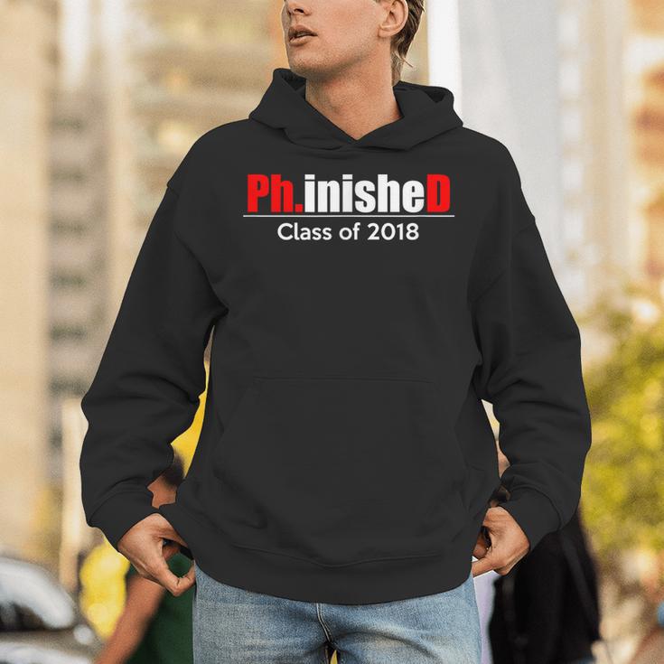 Phinished PhD Graduation T-Shirt For Men And Women Unisex Hoodie