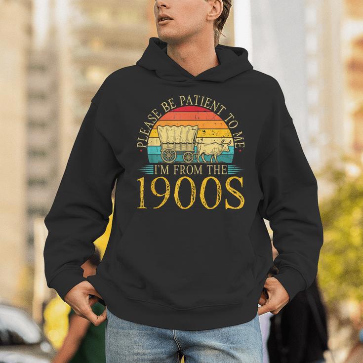 Please Be Patient To Me I'm From The 1900s Retro Vintage Unisex Hoodie Please Be Patient To Me I'm From The 1900s Retro Vintage Unisex Hoodie