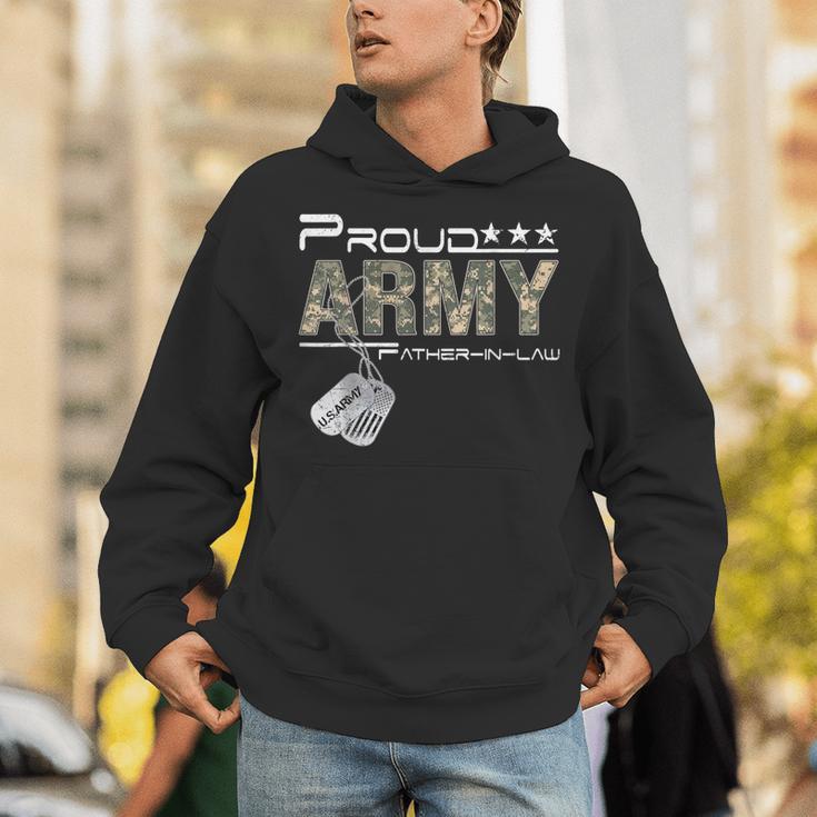 Proud Army Father-In-Law US Army Graduation Father-In-Law Unisex Hoodie
