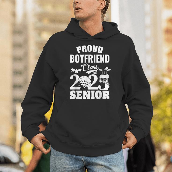 Proud Boyfriend Class Of 2025 Graduation Senior 2025 Golf Unisex Hoodie