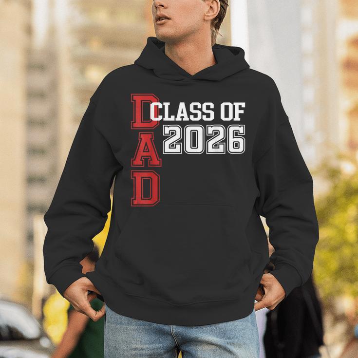 Proud Dad Of A 2026 Graduate Grad Senior Father Graduation Unisex Hoodie
