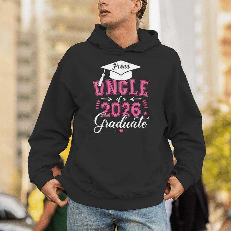 Proud Uncle Of a Class Of 2026 Graduate For Graduation Unisex Hoodie
