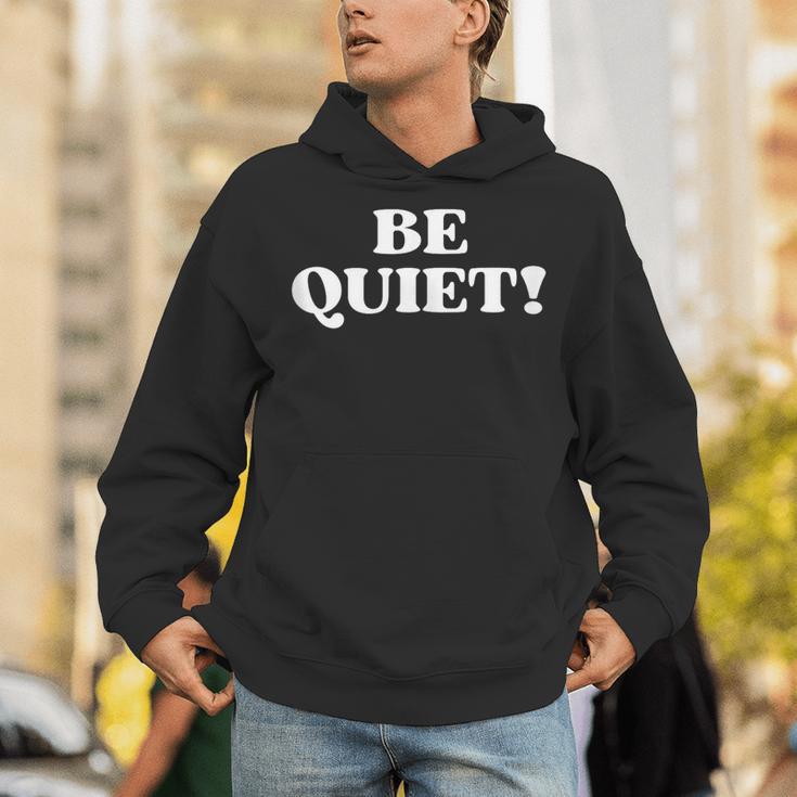 Be Quiet For Introverts Unisex Hoodie