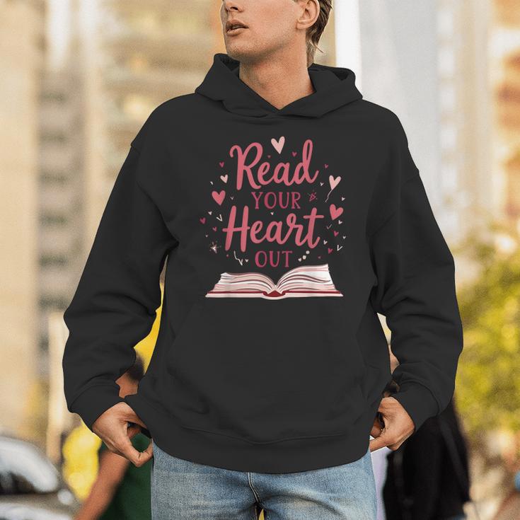 Read Your Heart Out Book Escape Into Stories Unisex Hoodie Read Your Heart Out Book Escape Into Stories Unisex Hoodie