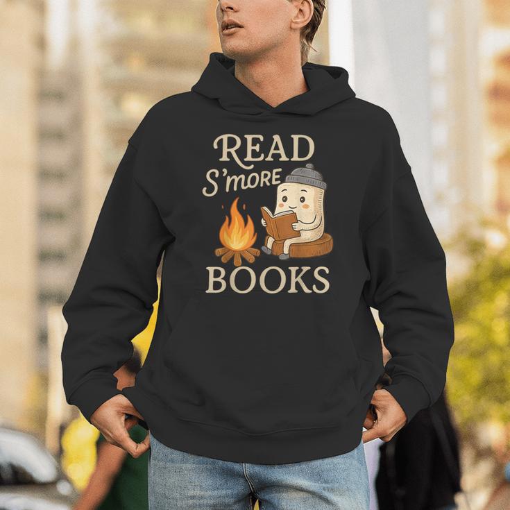 Read S'More Books Campfire Reading Book Lovers Camper Unisex Hoodie