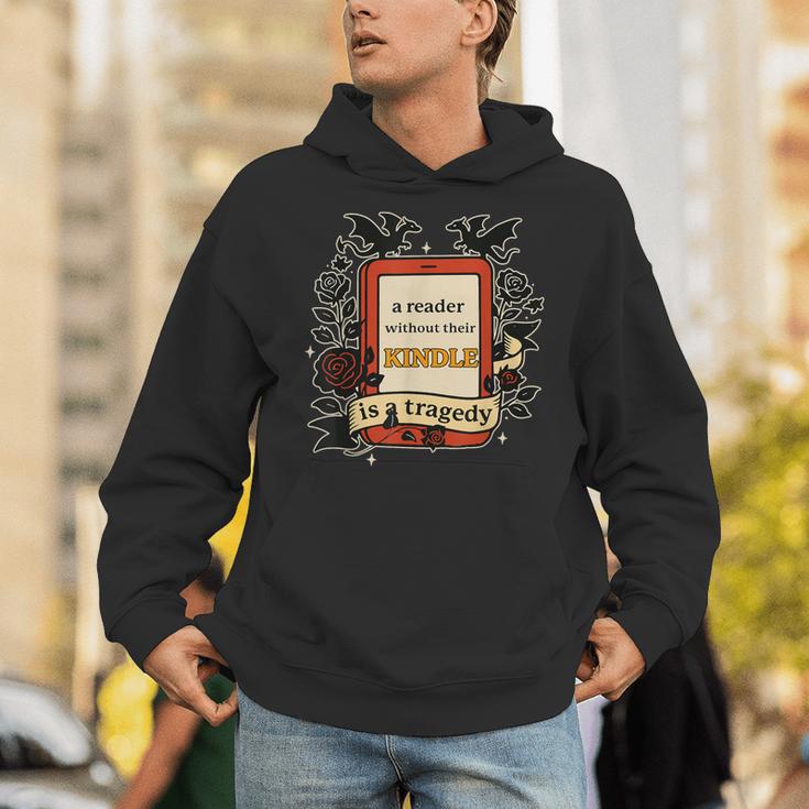 A Reader Without Their Book Is A Tragedy Dragon Rider Quote Unisex Hoodie A Reader Without Their Book Is A Tragedy Dragon Rider Quote Unisex Hoodie