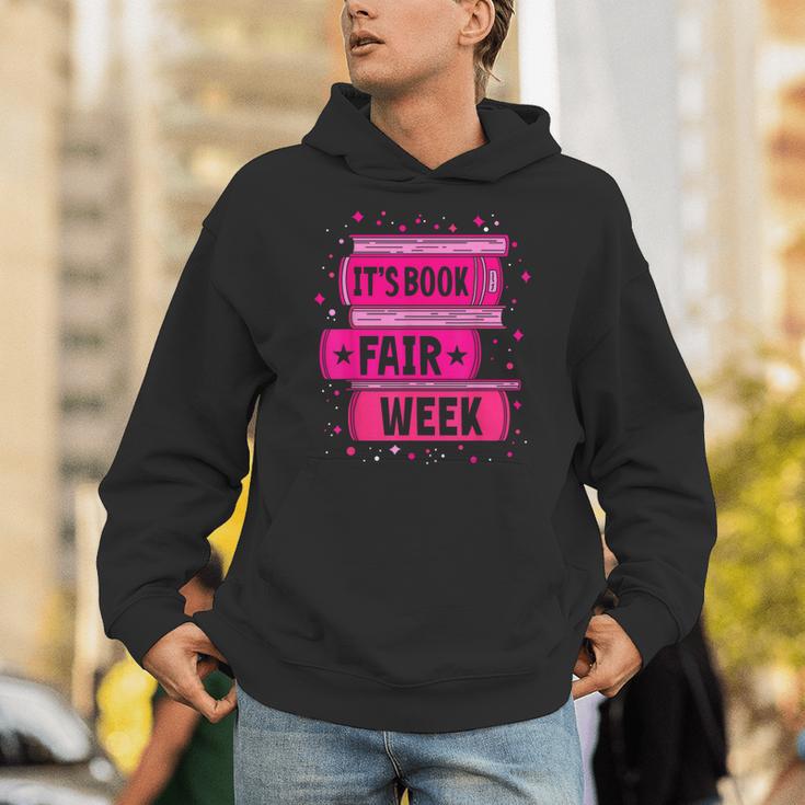 Reading Books Its Book Fair Week Unisex Hoodie