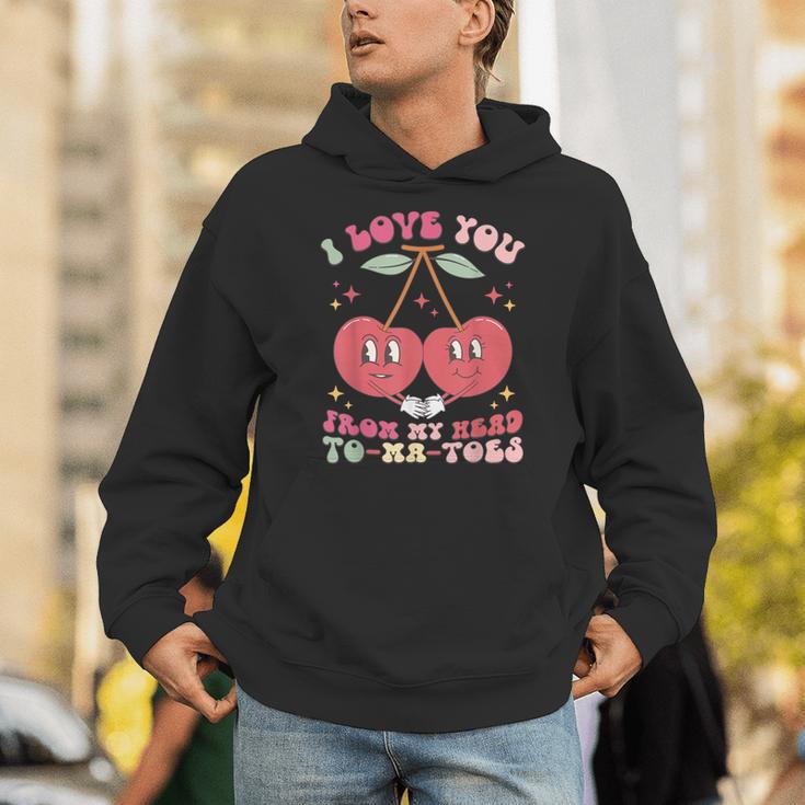 Retro Cherry Love 90s Nostalgia Unisex Hoodie